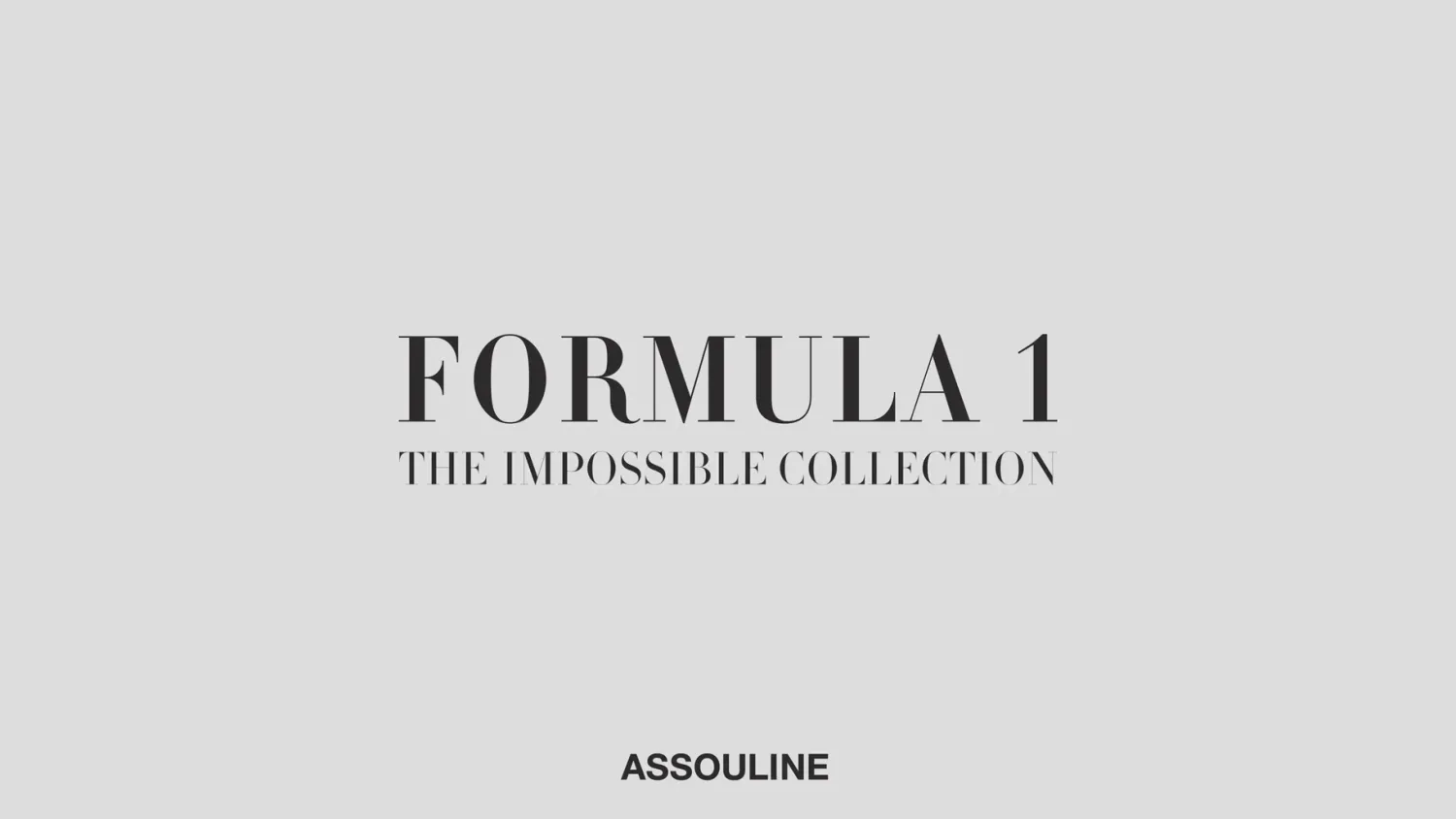 Formula 1: The Impossible Collection^ASSOULINE Online