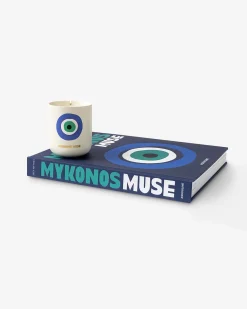 Mykonos - Candle and Book Gift Set^ASSOULINE