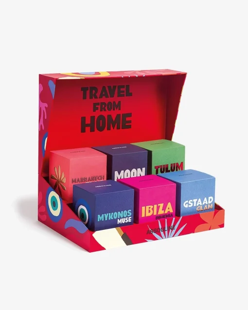 Travel From Home Scented Candle Set^ASSOULINE Clearance